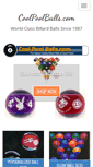 Mobile Screenshot of coolpoolballs.com